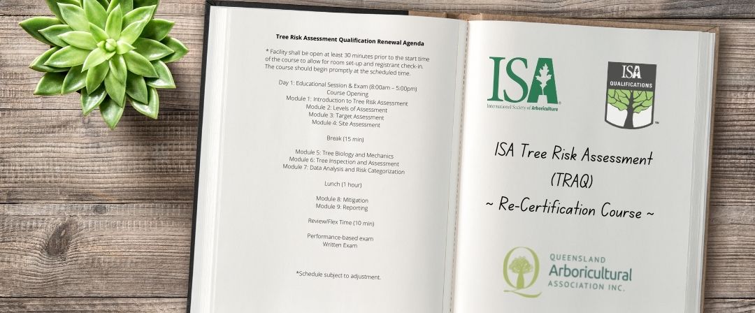 Isa Tree Risk Assessment Qualification Traq Re Certification Course