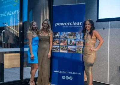 3 girls with powerclear poster
